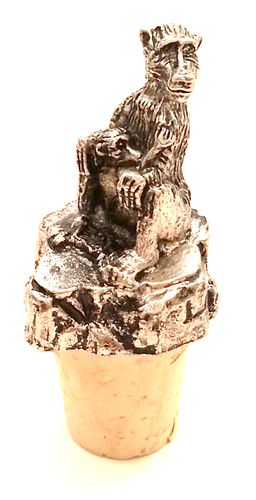 Medium Bottlestopper Cork - Baboon - Click Image to Close